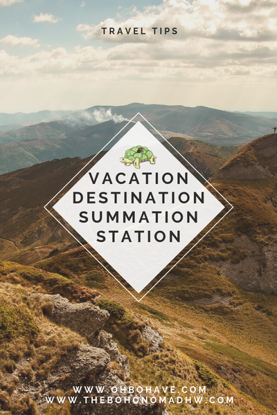Vacation Destination Summation Station