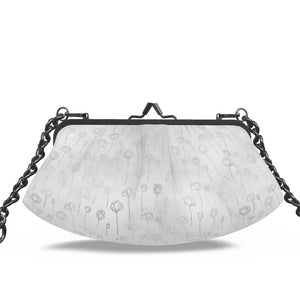 Pleated Clutch - Divinity in Bloom